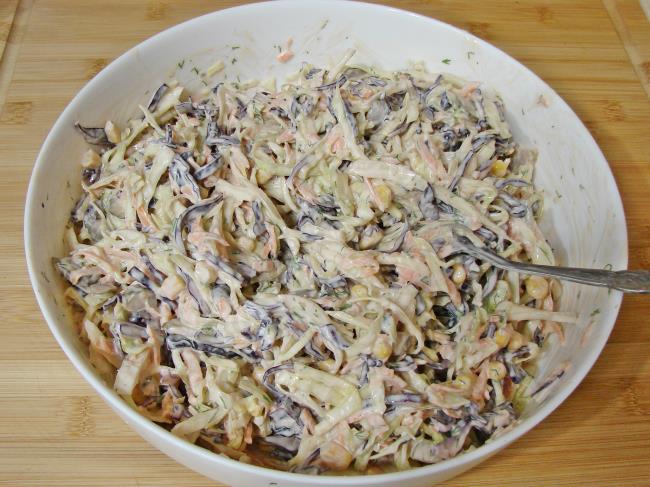 Karışık Lahana Salatası - Yapılışı (10/12) 