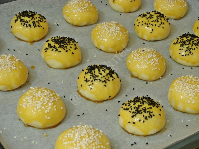 Mayasız Nişastalı Poğaça - Yapılışı (10/16) 