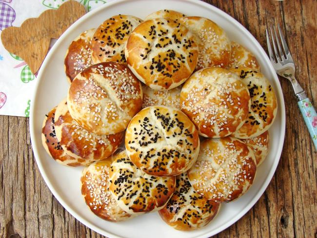 Mayasız Nişastalı Poğaça - Yapılışı (14/16) 