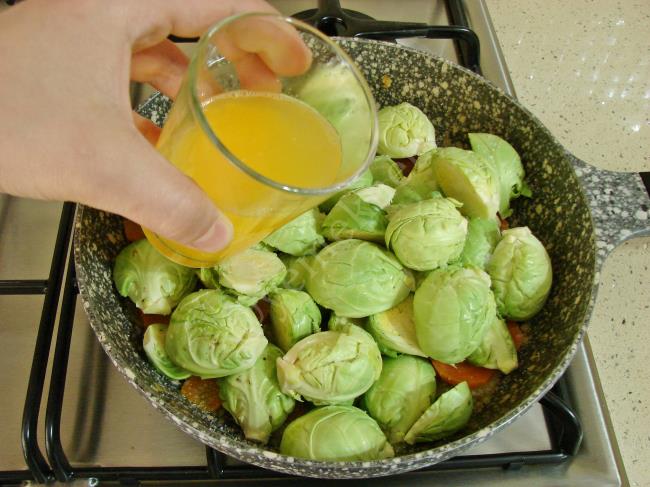 Portakallı Brüksel Lahanası - Yapılışı (7/12) 