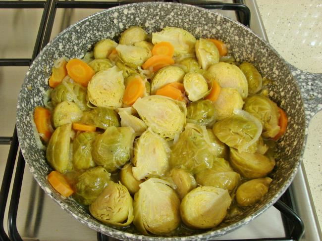 Portakallı Brüksel Lahanası - Yapılışı (9/12) 