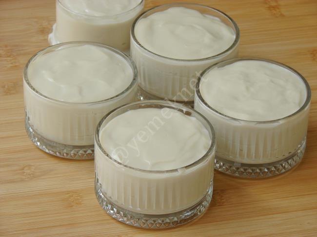 Tahinli Muhallebi - Yapılışı (8/12) 