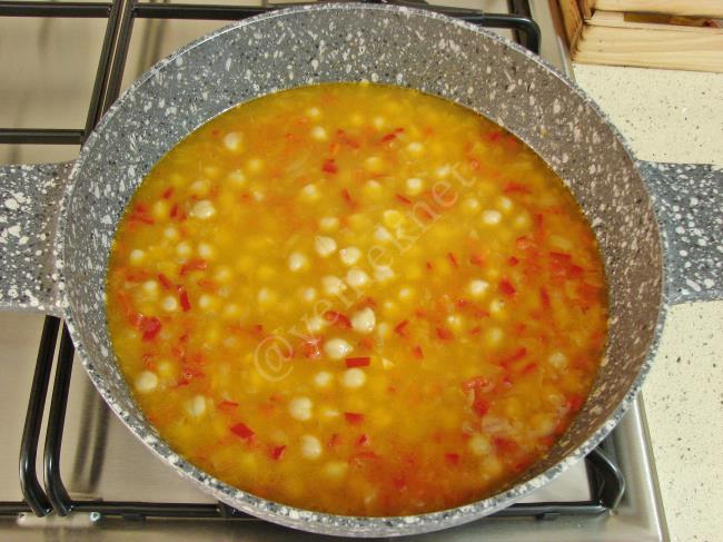 Nohutlu Şehriye Pilavı - Yapılışı (8/12) 