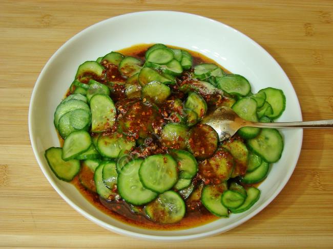 Salatalık Mezesi - Yapılışı (8/12) 