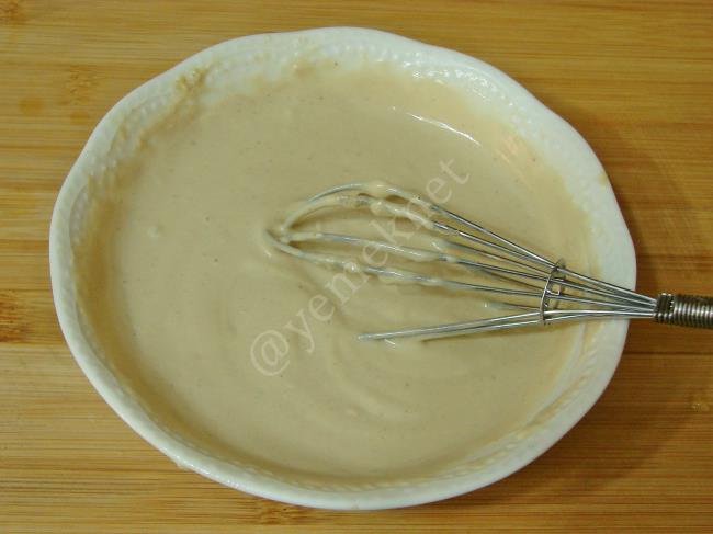 Tahinli Piyaz - Yapılışı (9/16) 