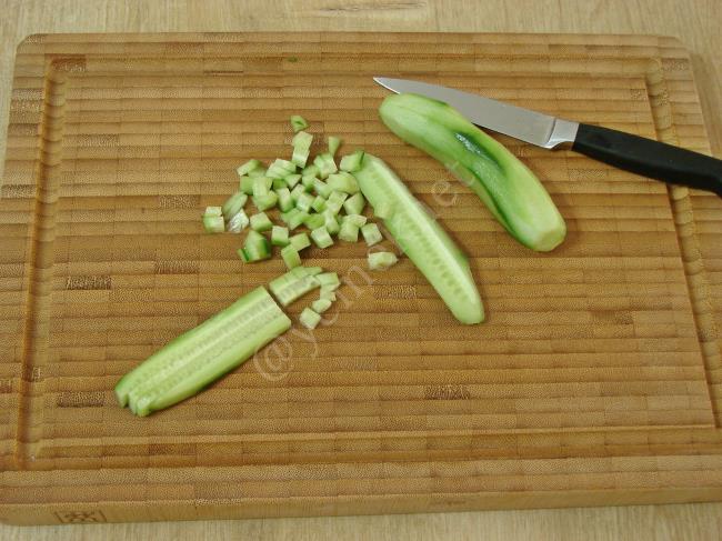 Bostana Salatası - Yapılışı (3/16) 