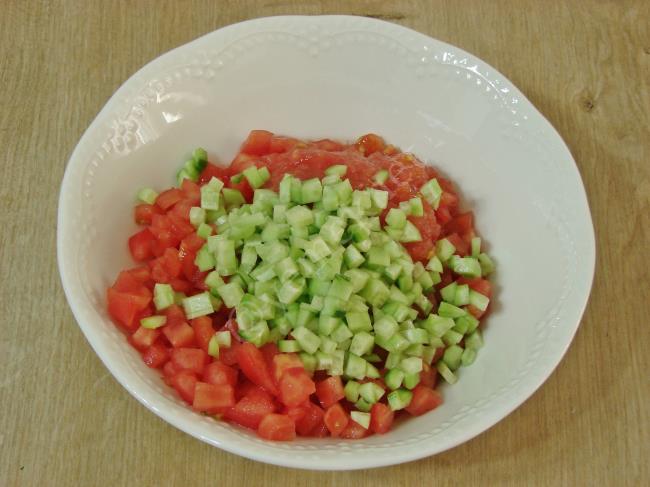 Bostana Salatası - Yapılışı (5/16) 