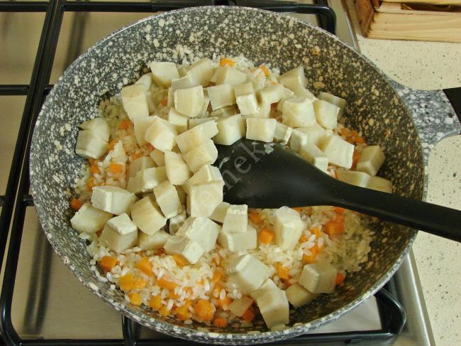 Enginarlı Pilav - Yapılışı (7/12) 