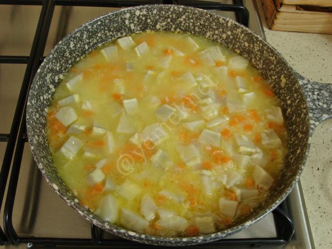 Enginarlı Pilav - Yapılışı (8/12) 