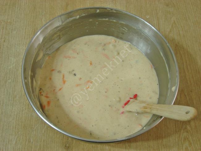Havuçlu Tart Kek - Yapılışı (6/16) 