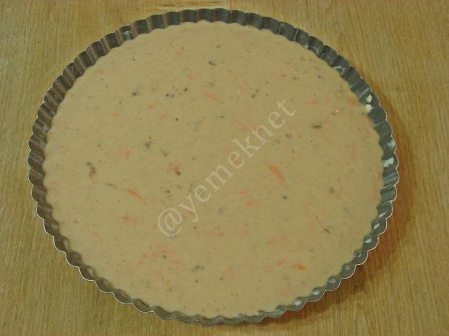 Havuçlu Tart Kek - Yapılışı (7/16) 