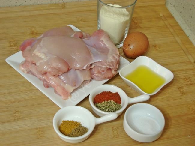 Mısır Unlu Tavuk Kızartması - Yapılışı (1/12) 