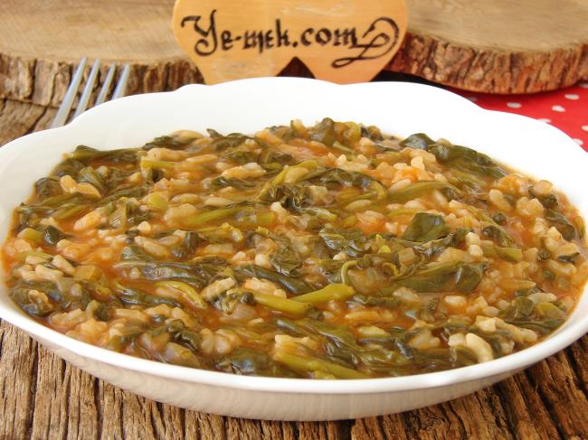 Pirinçli Semizotu Yemeği - Yapılışı (9/12) 