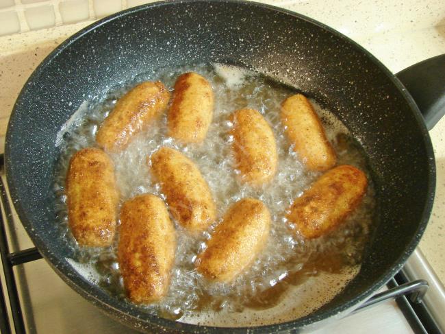 Tavuk Kroket - Yapılışı (15/20) 