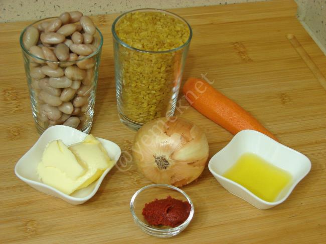 Barbunyalı Bulgur Pilavı - Yapılışı (1/12) 