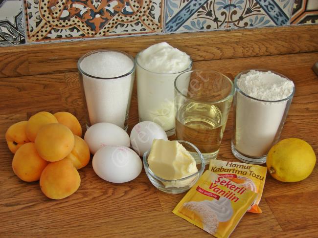 Kayısılı Kek - Yapılışı (1/16) 