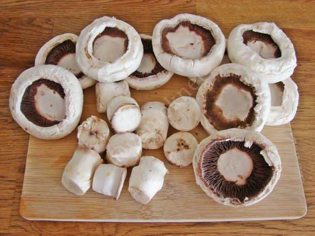 Mantar Dolması - Yapılışı (2/16) 