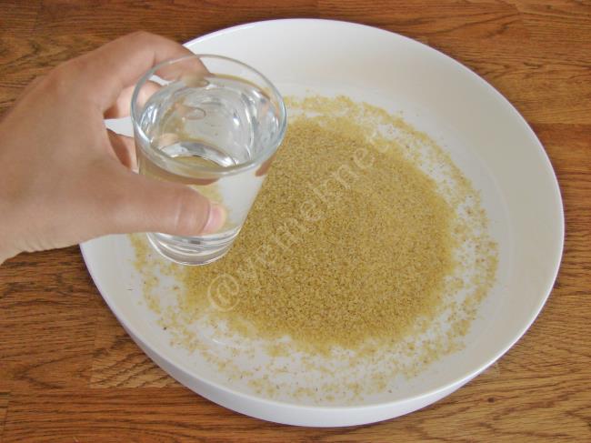 Yeşil Mercimekli Kısır - Yapılışı (3/16) 