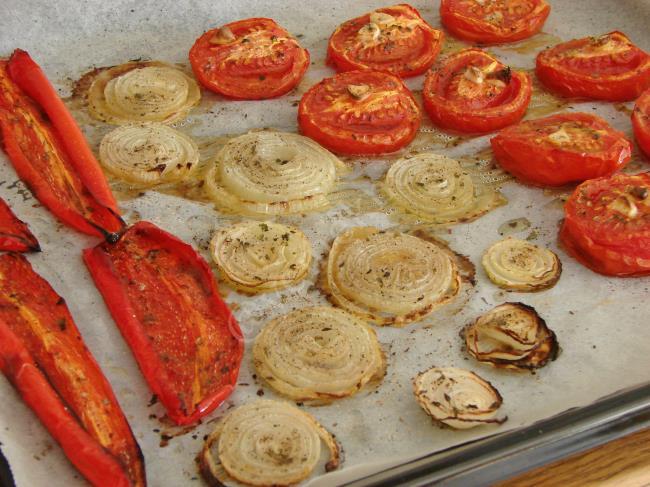 Közlenmiş Biberli Domates Çorbası - Yapılışı (5/16) 