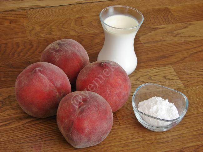 Şeftalili Dondurma - Yapılışı (1/8) 