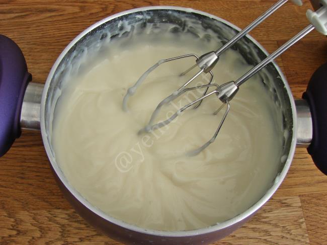 Tart Kalıbında Gelin Pastası - Yapılışı (12/20) 