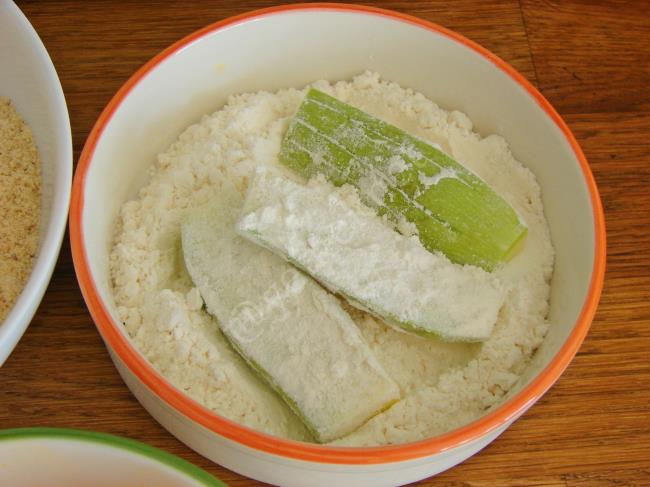 Fırında Çıtır Kabak - Yapılışı (4/12) 