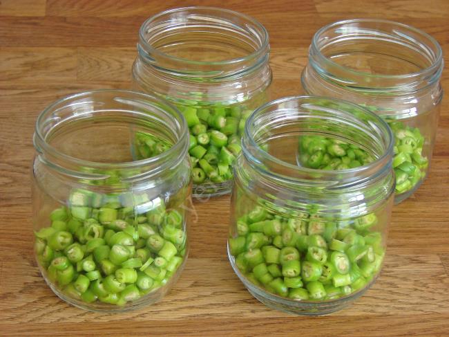 Çiğden Menemen Konservesi - Yapılışı (4/16) 