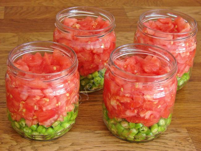 Çiğden Menemen Konservesi - Yapılışı (5/16) 