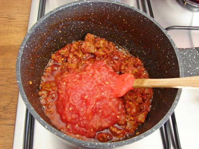 Etli Bamya Çorbası - Yapılışı (7/12) 