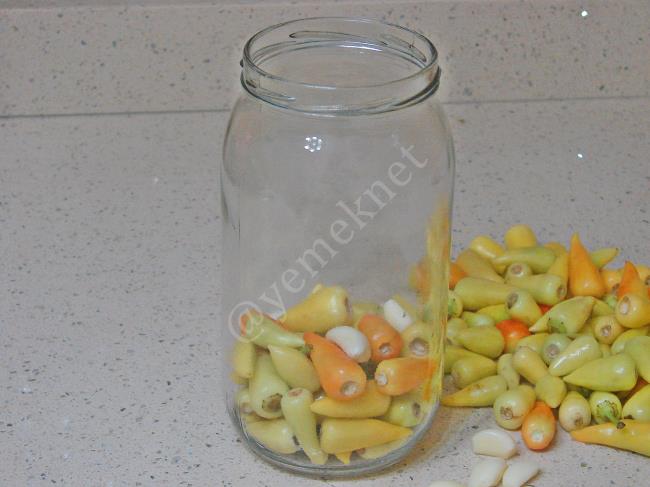 Biberiye Turşusu - Yapılışı (3/12) 