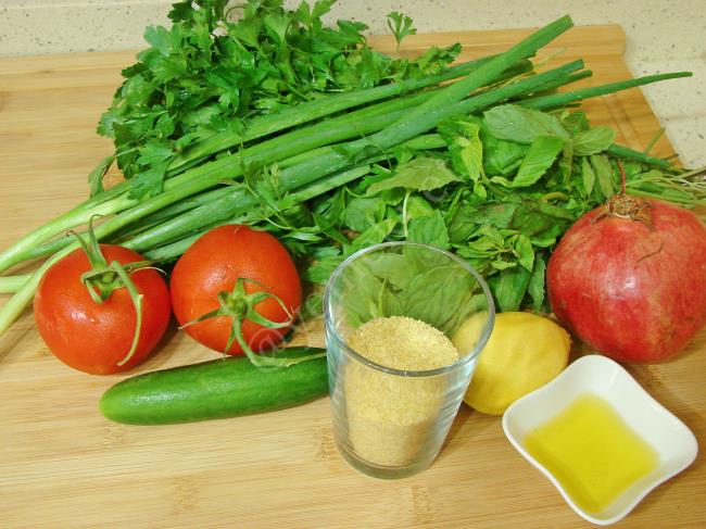 Tabule Salatası - Yapılışı (1/12) 