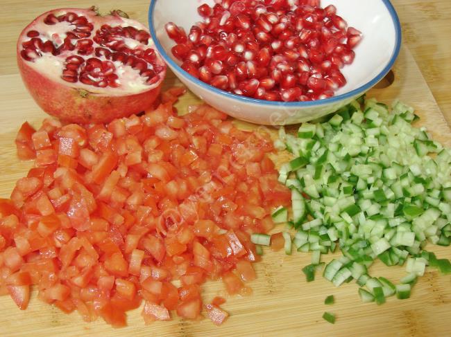 Tabule Salatası - Yapılışı (5/12) 