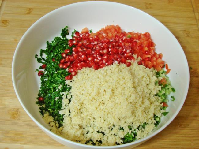 Tabule Salatası - Yapılışı (8/12) 