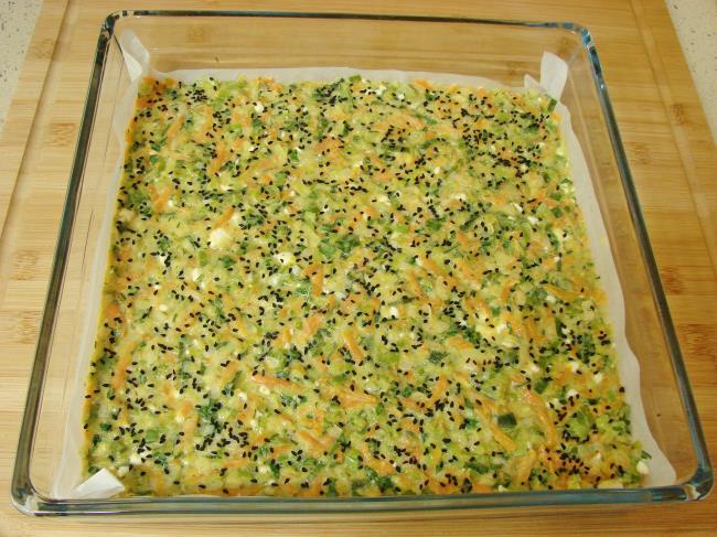 Fırında Pırasa Mücveri - Yapılışı (8/12) 