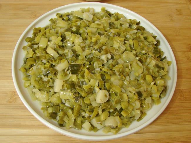 Pırasa Borani - Yapılışı (8/12) 