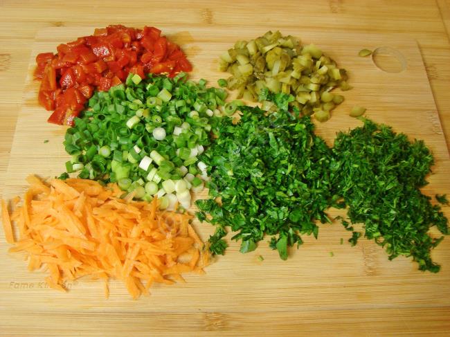 Şehriye Salatası - Yapılışı (6/12) 