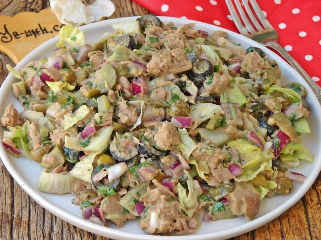 Bu Salata Ben Ton Balığı Sevmem Yemem Diyene Bile Afiyetle Tüm Tabağı Yedirtir : Ton Balığı Salatası