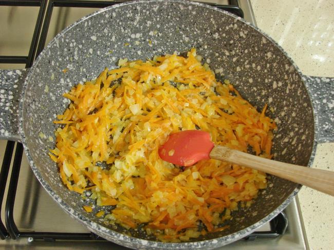 Mantarlı Karnabahar Kavurması - Yapılışı (5/12) 