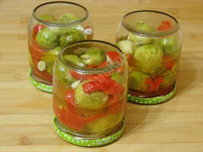 Brüksel Lahanası Turşusu - Yapılışı (12/16) 