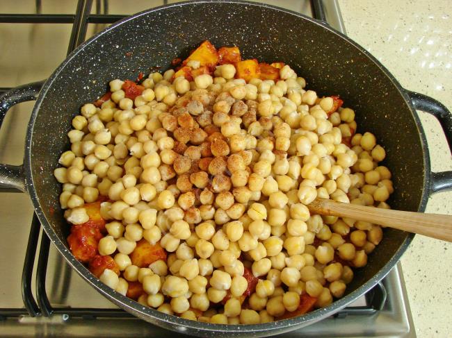 Patatesli Nohut Yemeği - Yapılışı (10/16) 