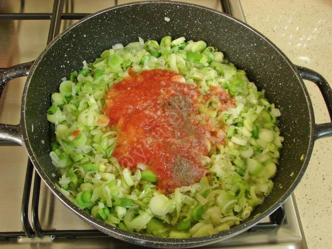 Pırasa Diblesi - Yapılışı (6/12) 