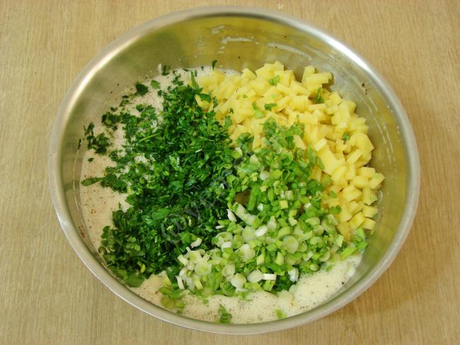 Patatesli Kek - Yapılışı (6/12) 