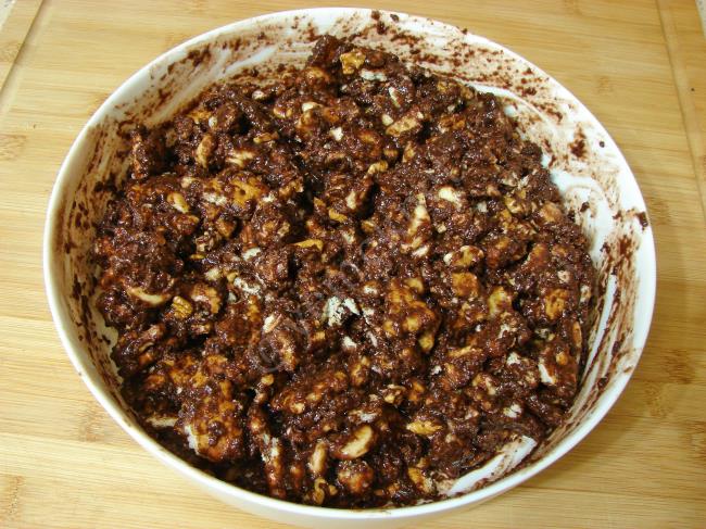 Muzlu Mozaik Pasta - Yapılışı (8/12) 