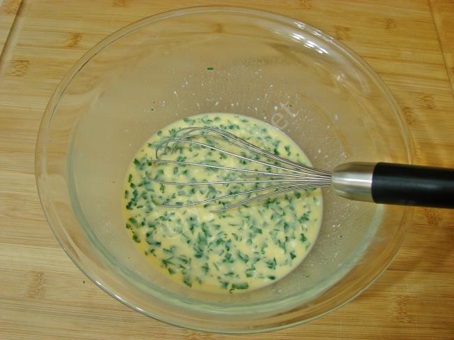 Beyaz Peynirli Omlet - Yapılışı (5/12) 