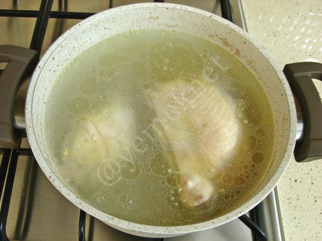 Çerkez Pilavı - Yapılışı (3/16) 