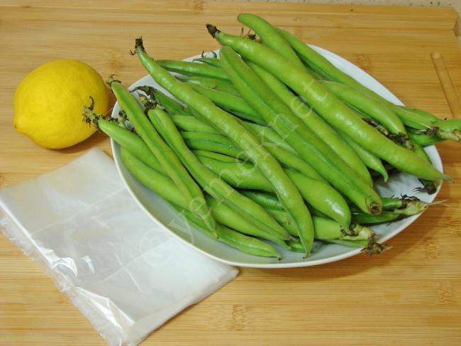 Buzlukta Taze Bakla Saklama - Yapılışı (1/12) 