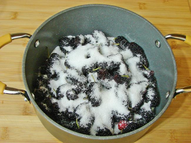 Karadut Şurubu - Yapılışı (4/12) 