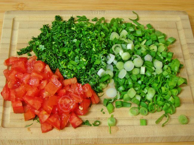 İç Bakla Salatası - Yapılışı (4/12) 