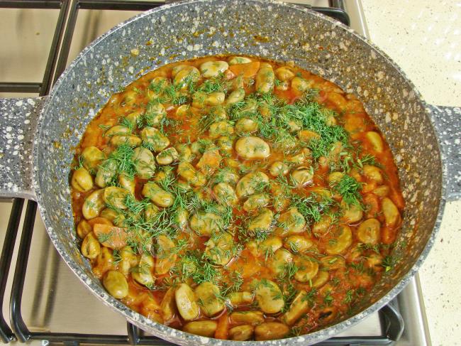 İç Bakla Yemeği - Yapılışı (8/12) 