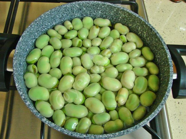 İç Baklalı Bulgur Pilavı - Yapılışı (2/12) 